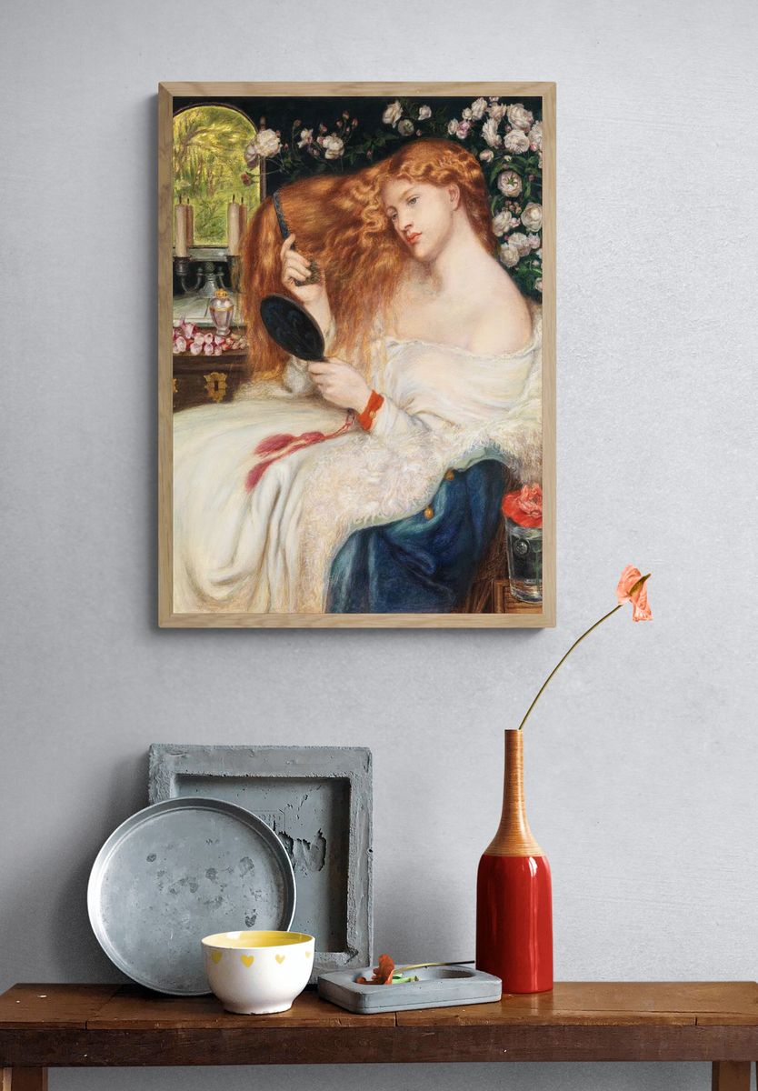 Lady Lilith (1867), vintage woman. — room view 3