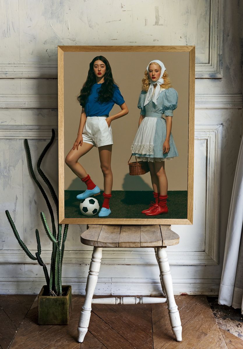 Fashion Portrait Photography Poster. room preview