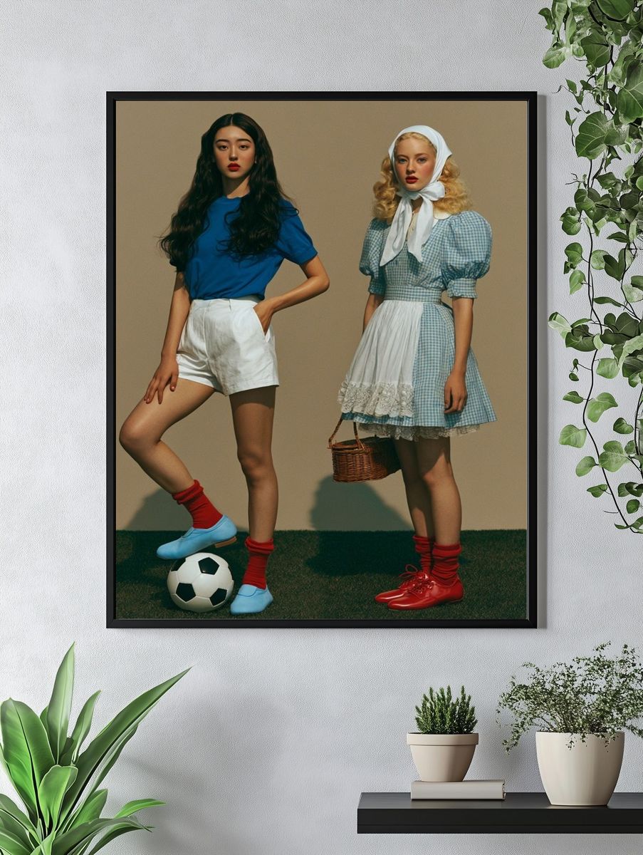 Fashion Portrait Photography Poster. — room view 4