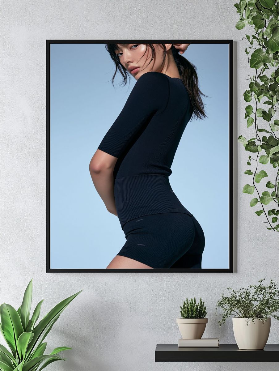 Fashion Portrait Poster. — room view 4