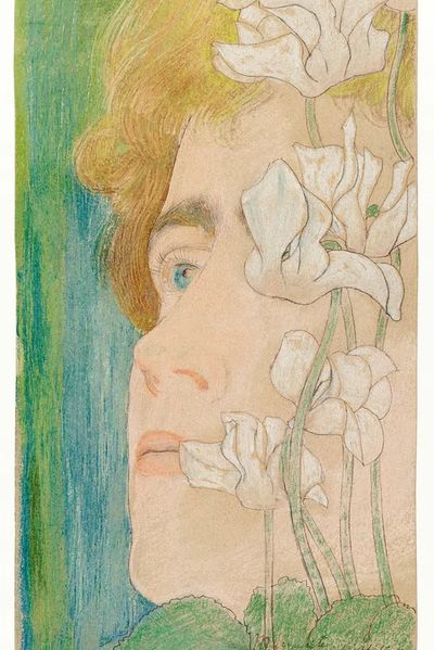 Marguérite (1868–1928) Jan Toorop. Original.