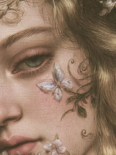 Floral Portrait Fine-Art Print.
