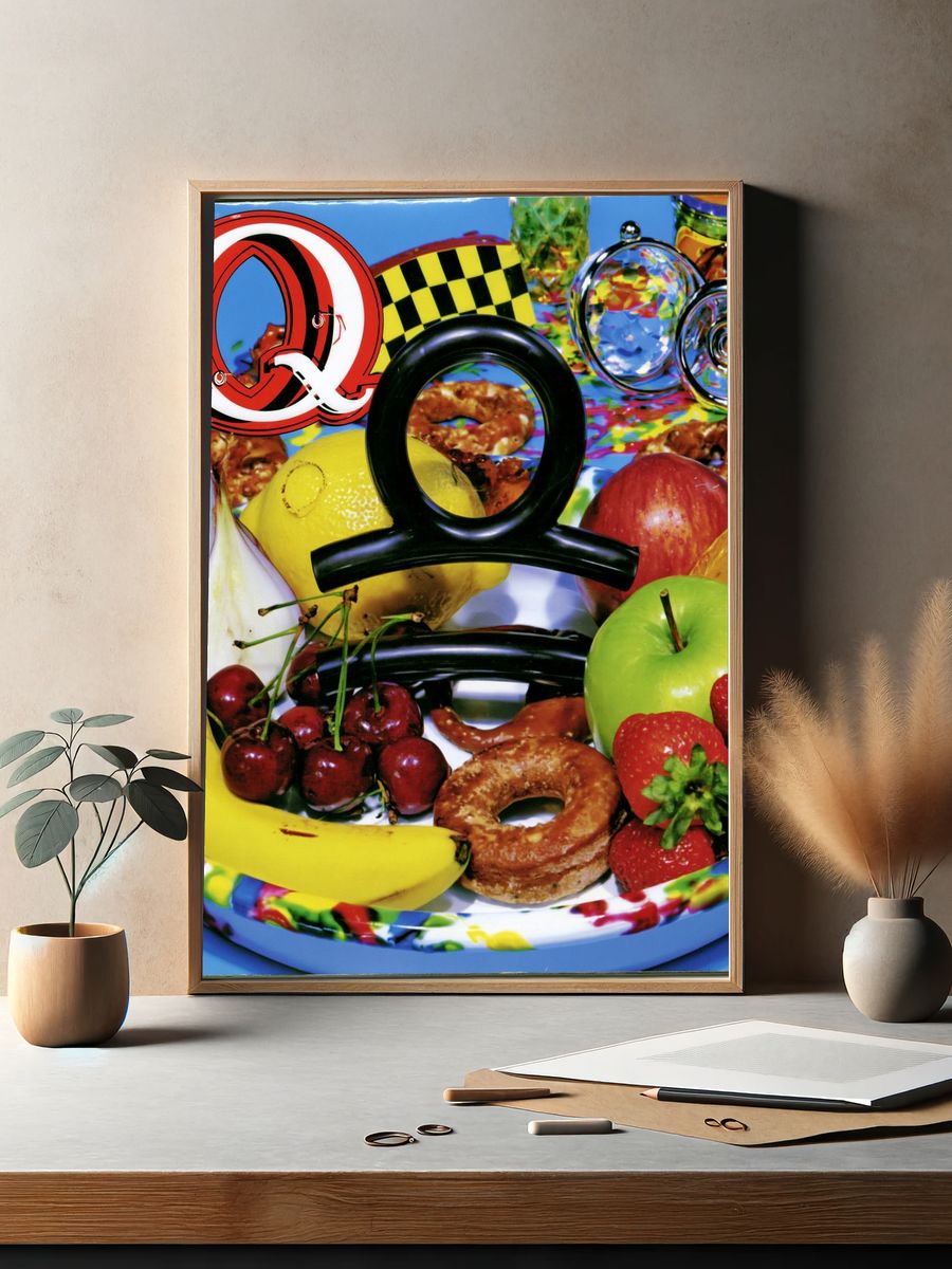 Pop Art Fruit Still Life Poster. — room view 2