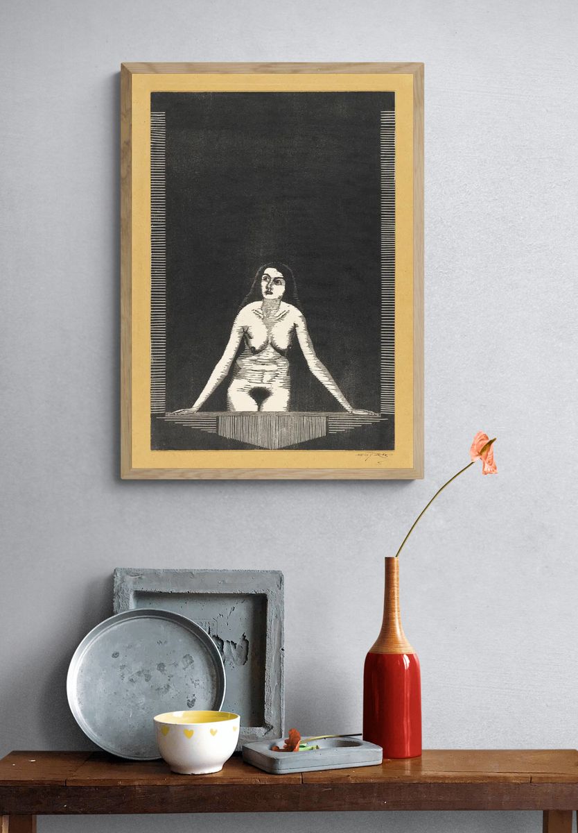 Figure Study — Fine Art Print. — room view 3