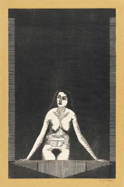 Figure Study — Fine Art Print. poster