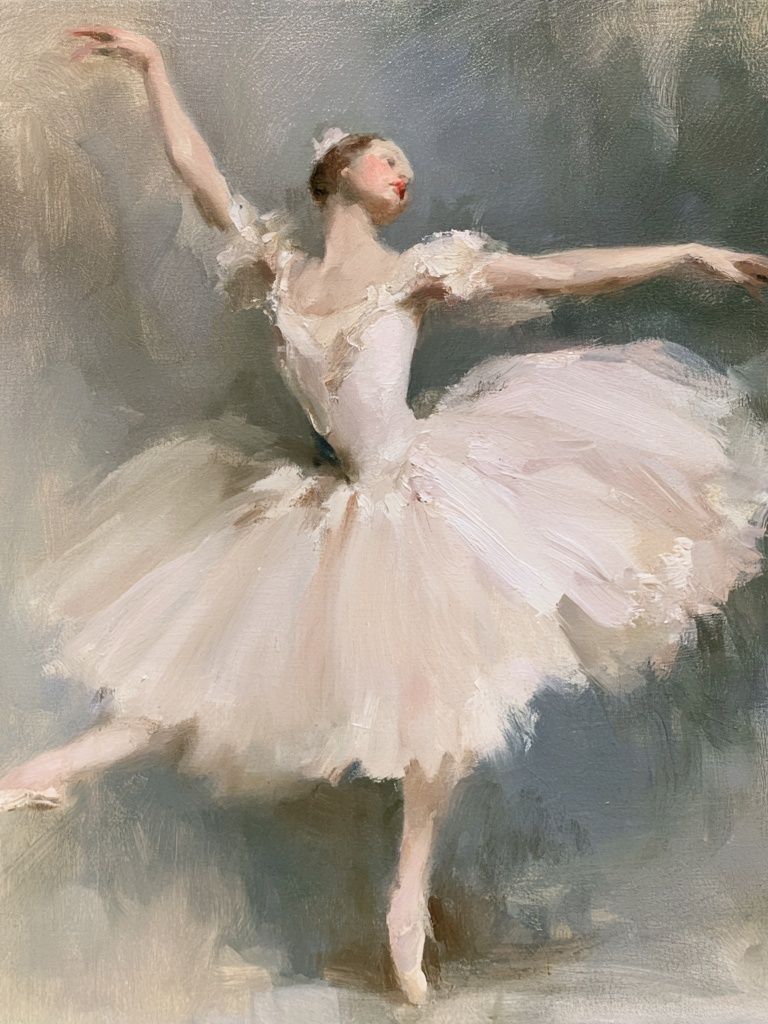 Ballet Dancer Fine-Art Print. poster detail