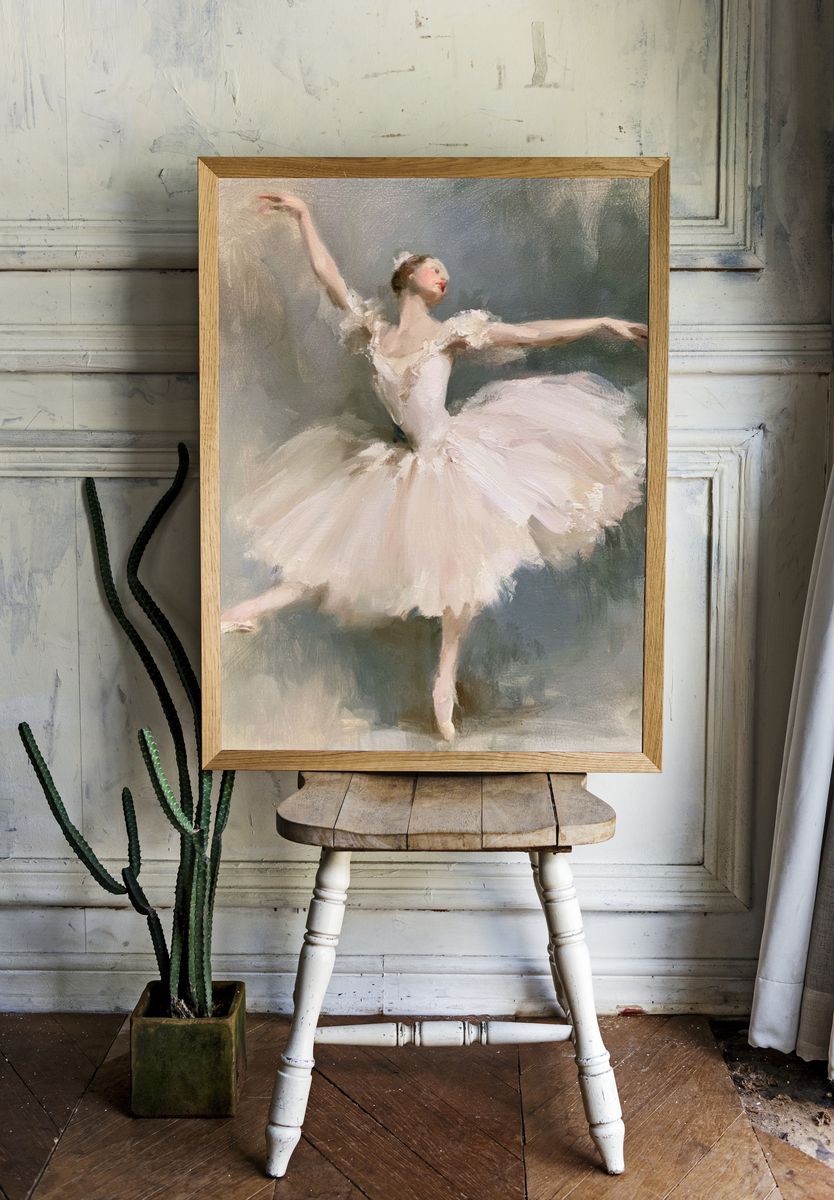 Ballet Dancer Fine-Art Print. room preview