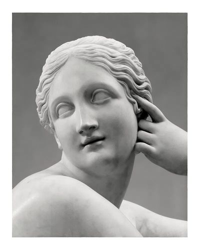 Marble Sculpture Portrait — Fine Art Print. poster print