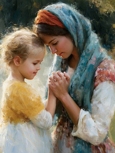 Mother and Child Fine-Art Poster.