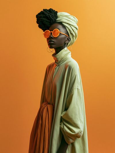 Fashion Portrait Photography Poster. poster