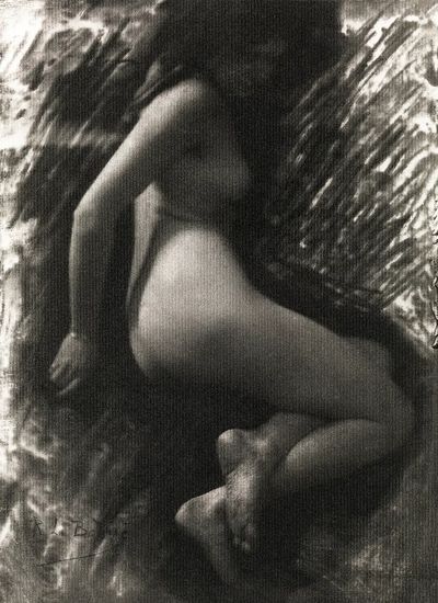 Nude Figure Study — Fine Art Print. poster