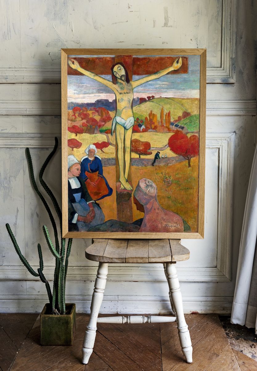 Crucifixion — Fine Art Print. — room view 1