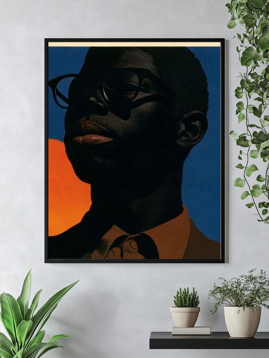 Sunlit Portrait Fine-Art Poster. — room view 4
