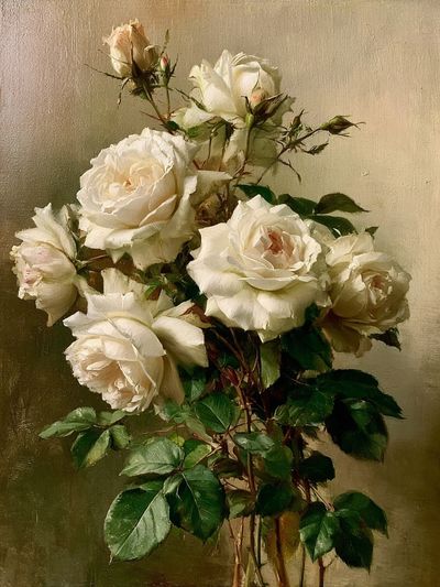 White Roses Fine-Art Print. poster