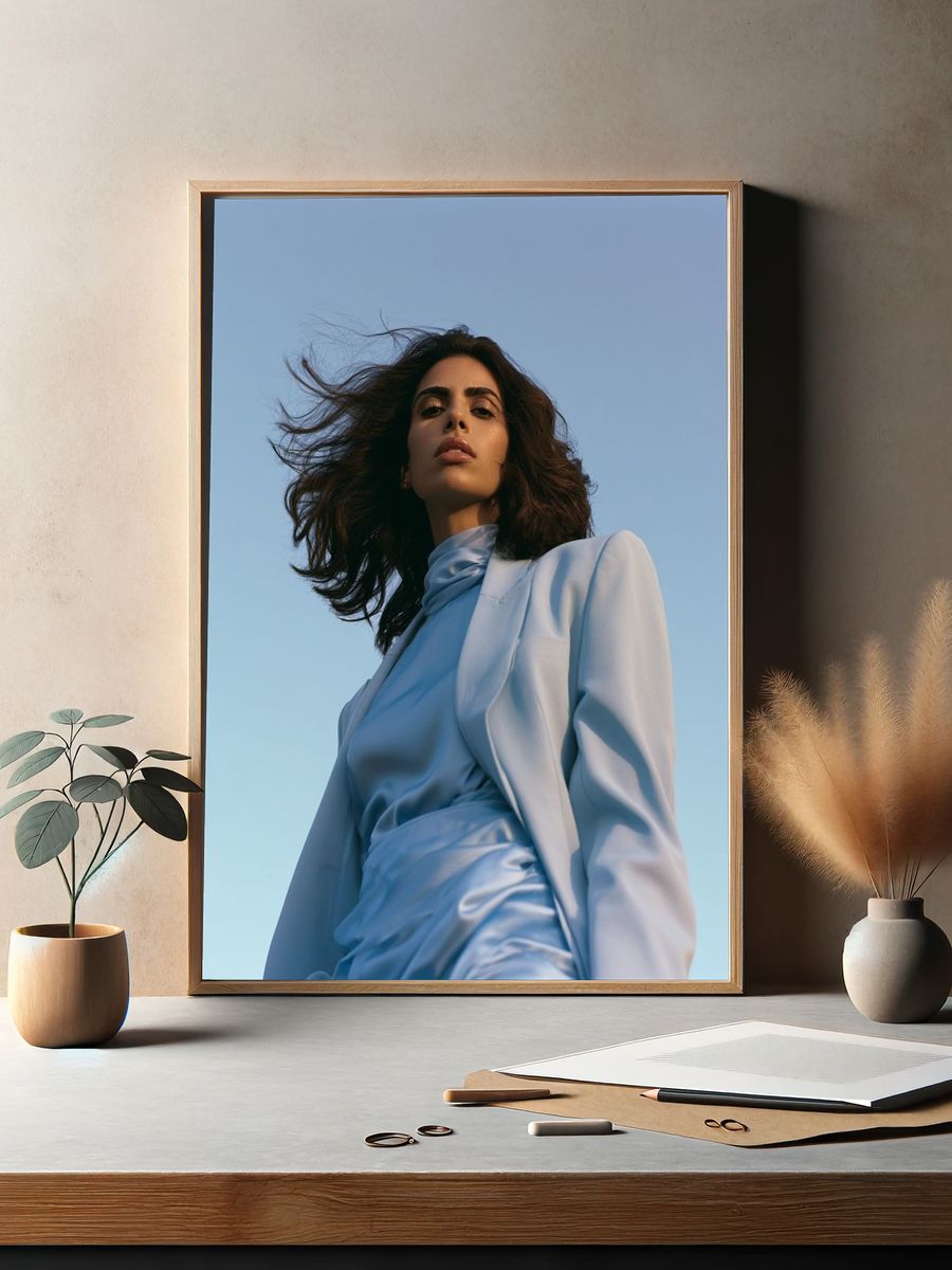 Fashion Portrait Photography Poster. — room view 2