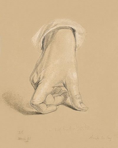Artistic Hand Gesture — Fine Art Print. poster