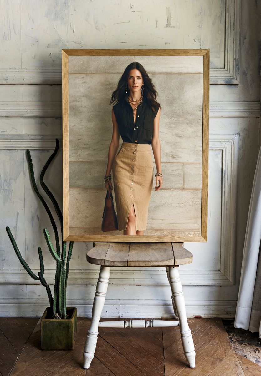 Fashion Portrait Photography Poster. room preview