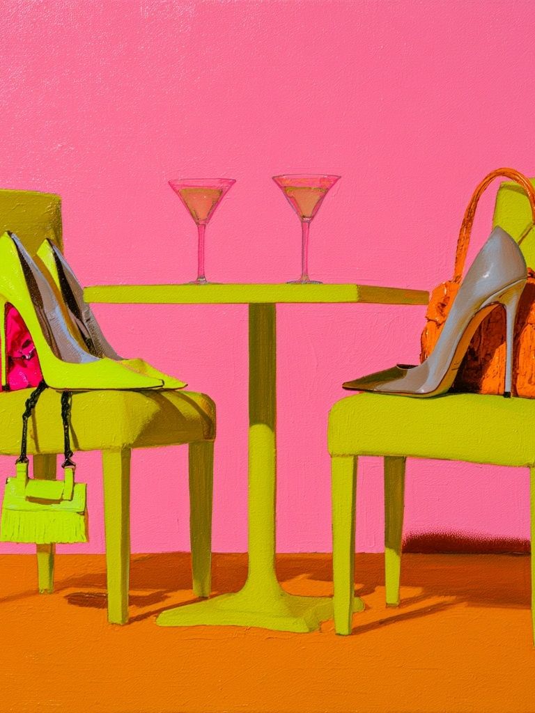 Fashion Still Life Pop-Art Poster. poster — fine-art art