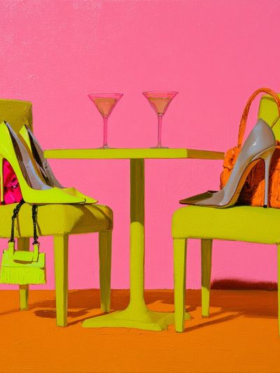 Fashion Still Life Pop-Art Poster.