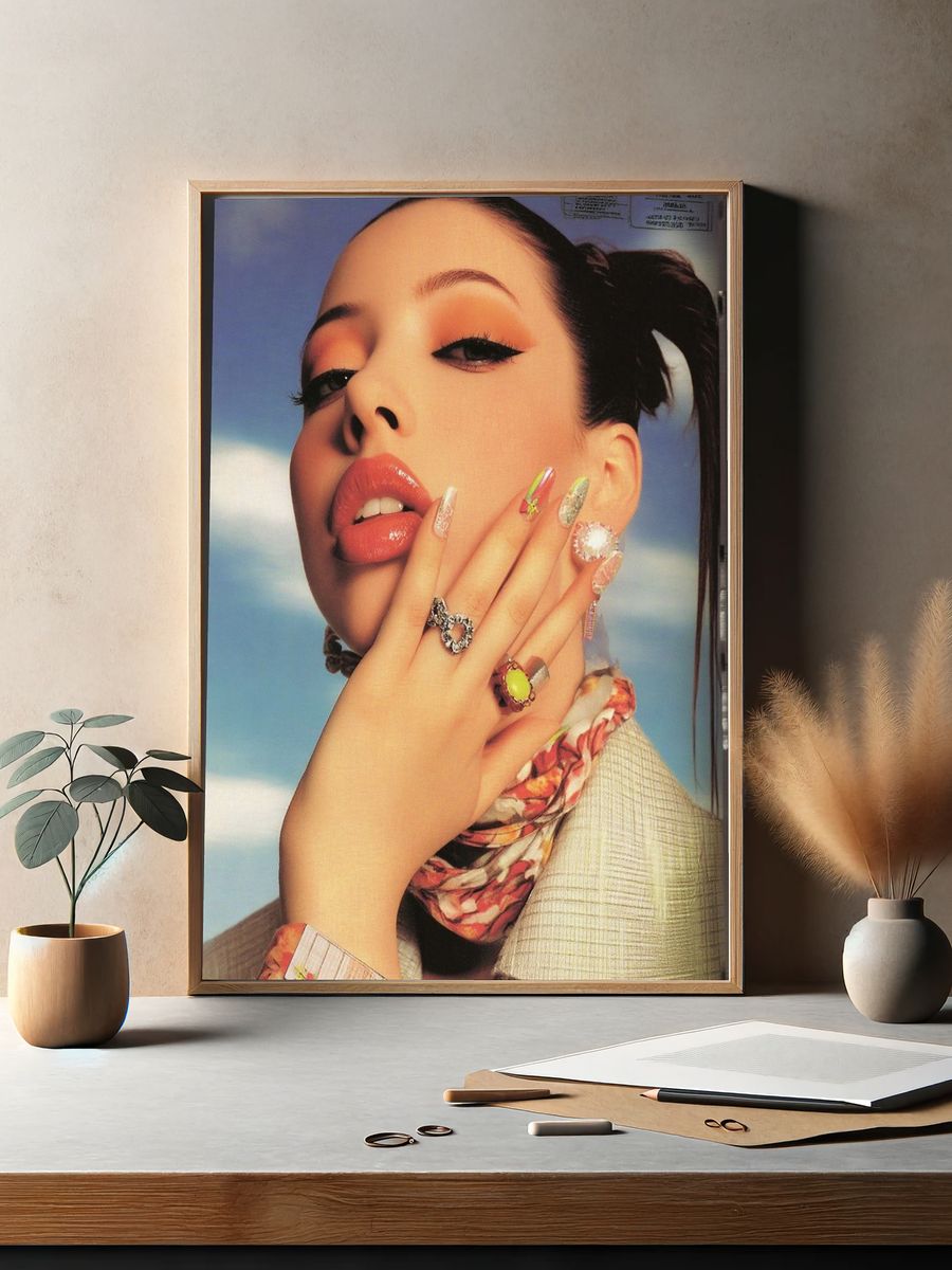 Fashion Portrait Photography Poster. — room view 2