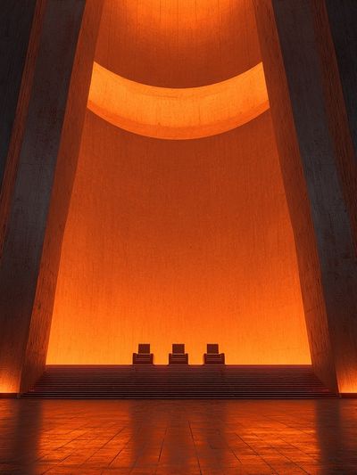 Futuristic Architecture — Fine Art Print. poster
