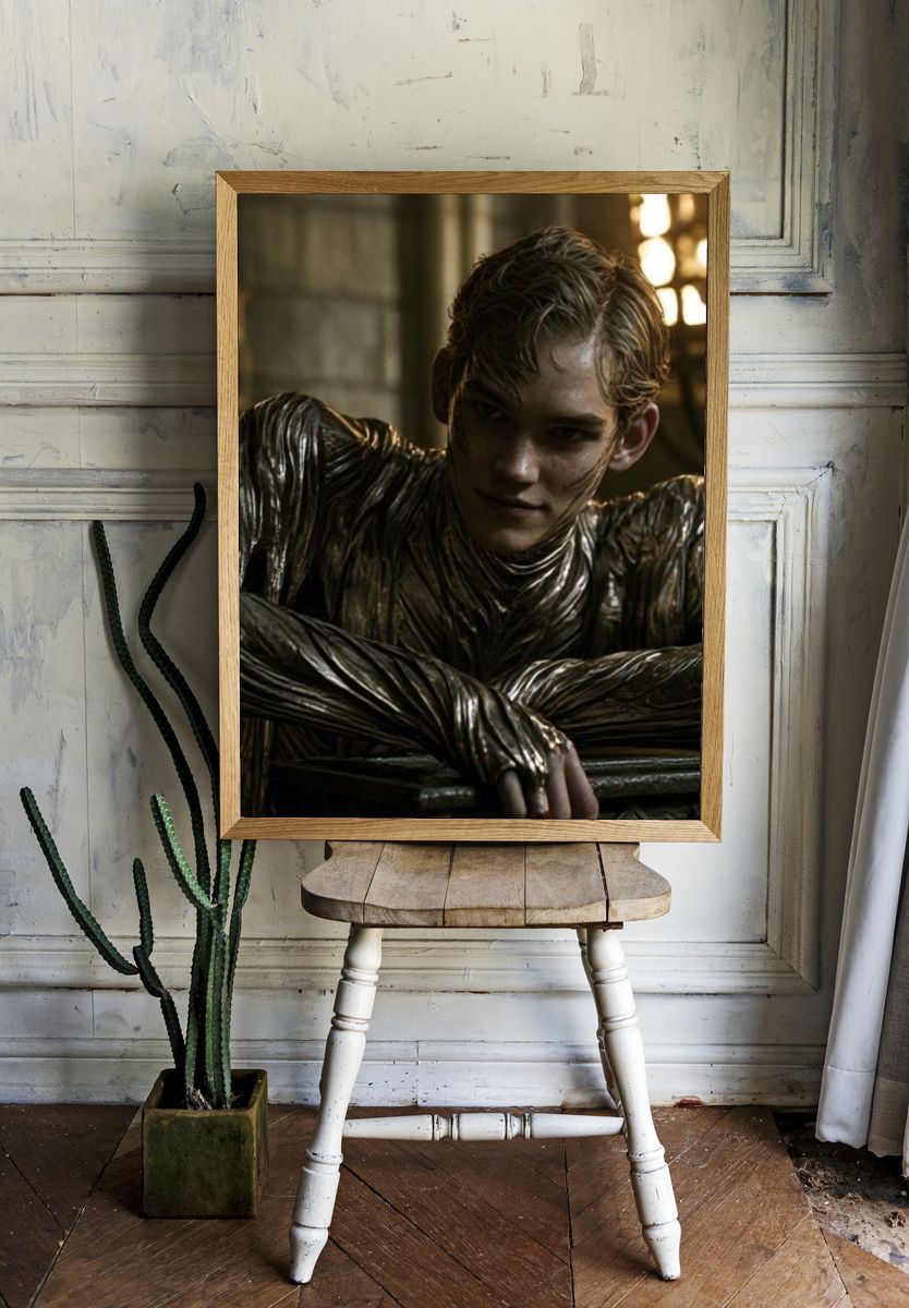 Gilded Portrait Poster. — room view 1