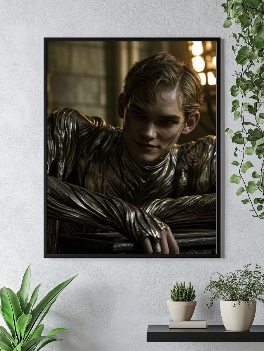 Gilded Portrait Poster. — room view 4