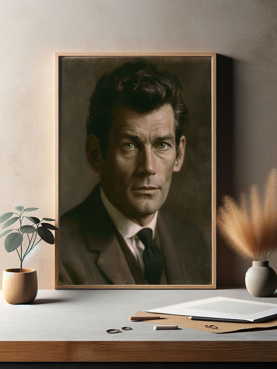 Classic Portrait Fine-Art Print. — room view 2