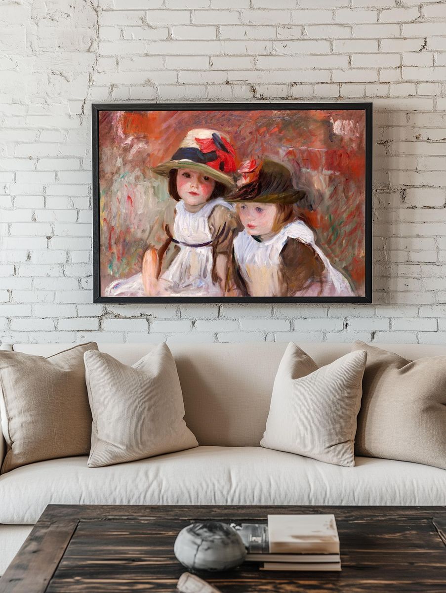 Village Children (1890) John Singer. — room view 1