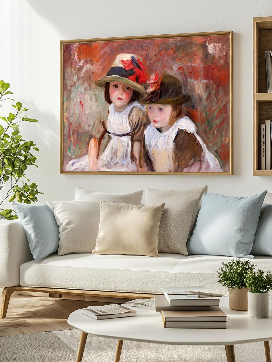 Village Children (1890) John Singer. — room view 2