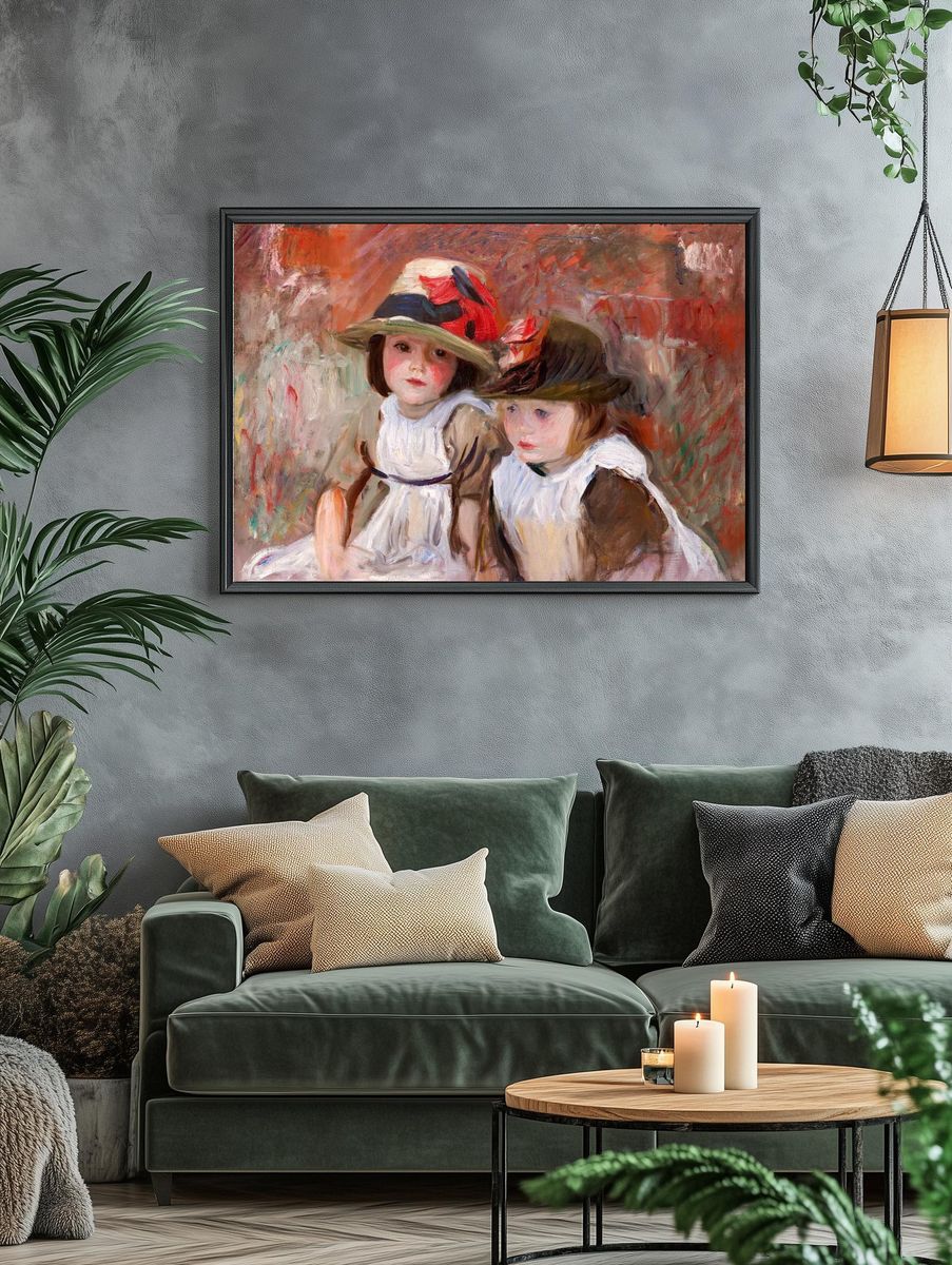 Village Children (1890) John Singer. — room view 4