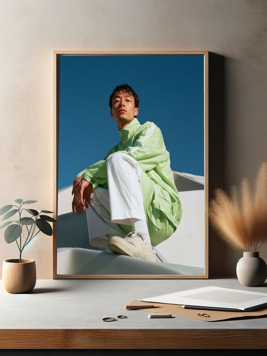 Fashion Portrait Photography Poster. — room view 2