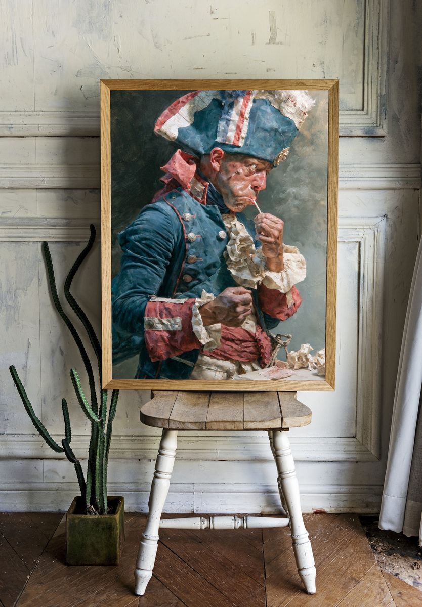 Napoleon Portrait Fine-Art Poster. room preview