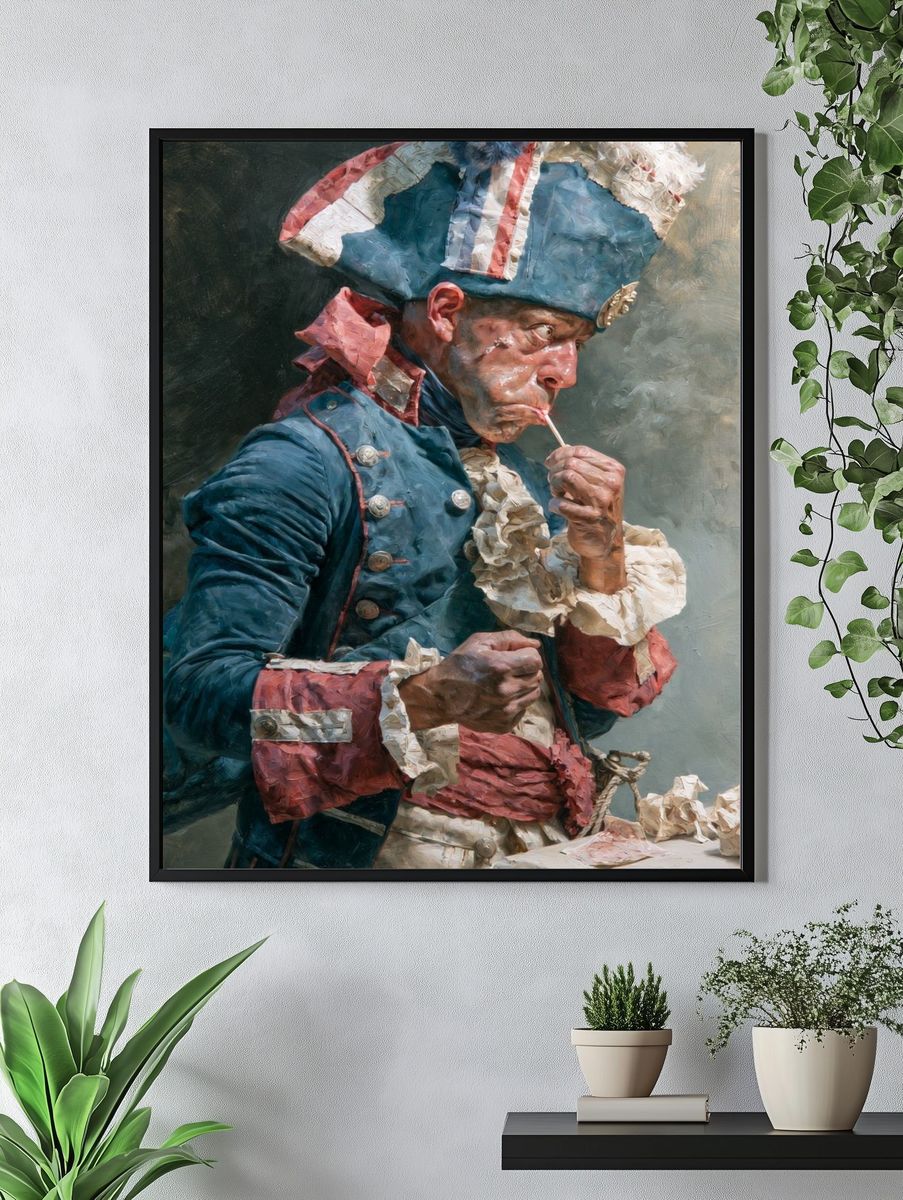 Napoleon Portrait Fine-Art Poster. — room view 4