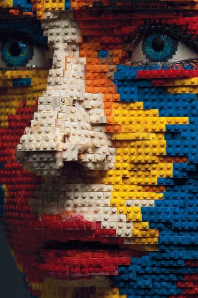 LEGO Portrait Pop-Art Print.