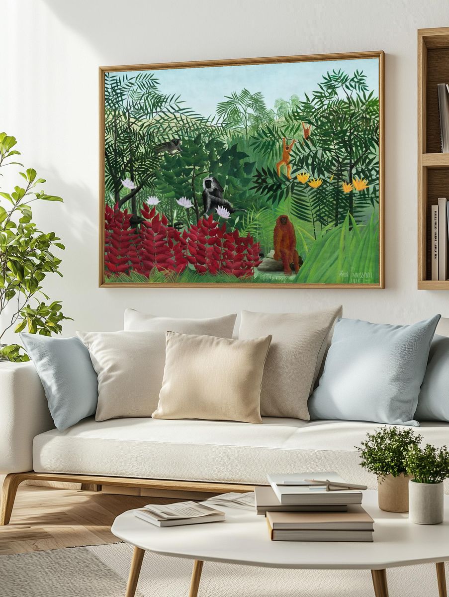 Tropical Forest Monkeys (1910) Henri. — room view 2