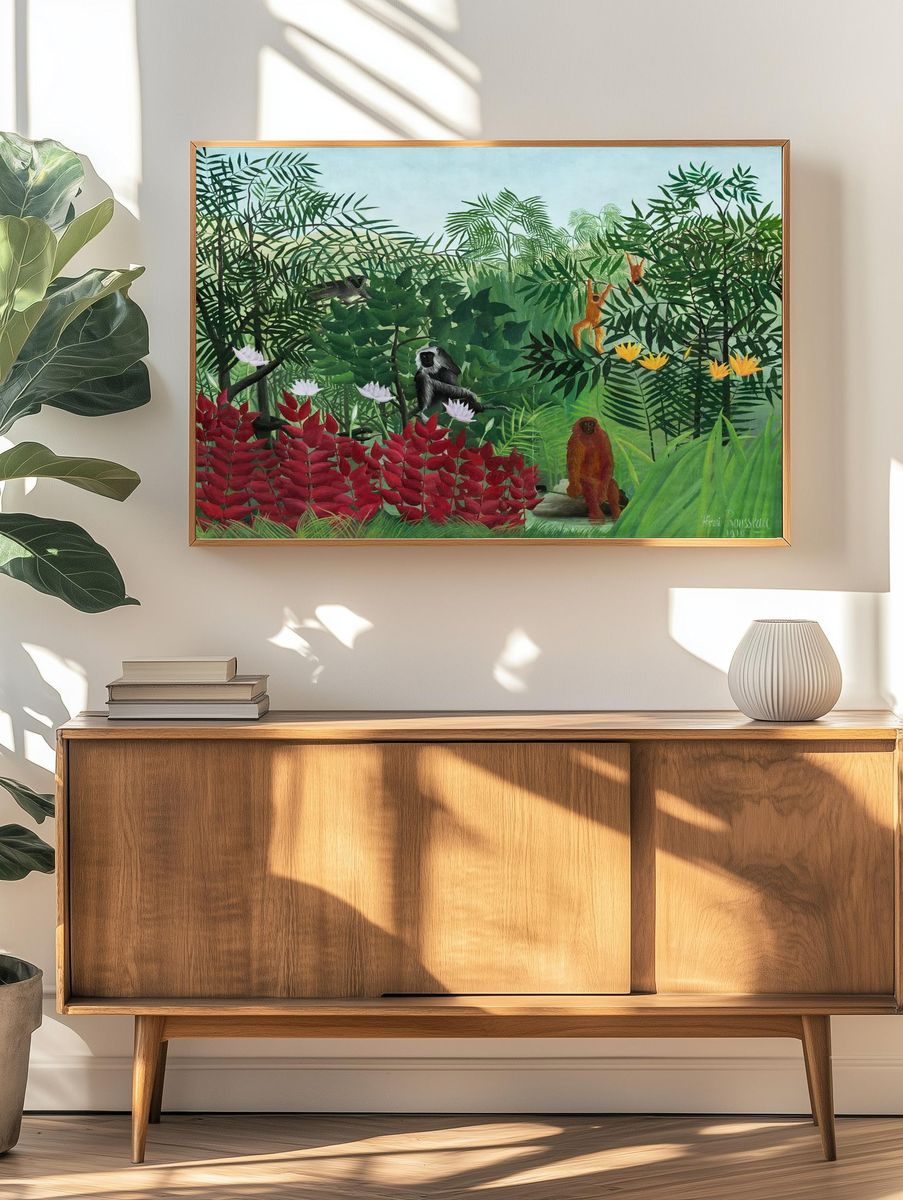 Tropical Forest Monkeys (1910) Henri. — room view 3
