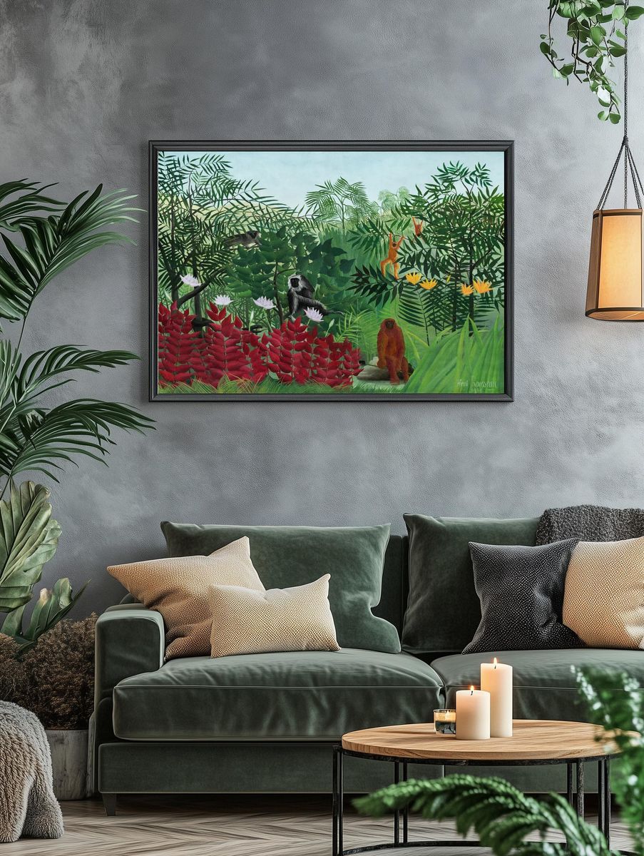Tropical Forest Monkeys (1910) Henri. — room view 4