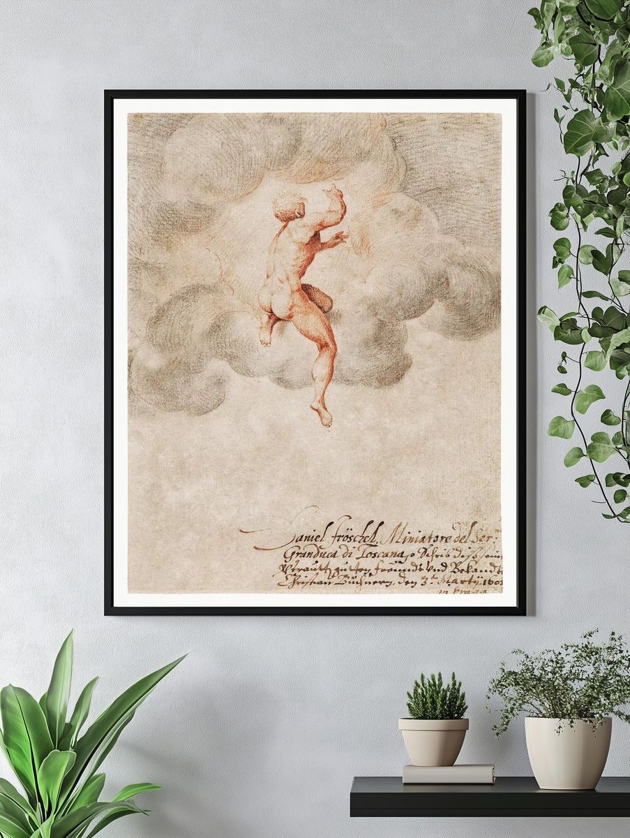 Heavenly Figure — Fine Art Print. — room view 4