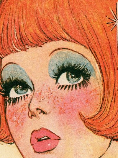 Retro Pop Art Portrait Poster.