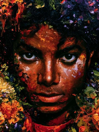 Floral Portrait Fine-Art Poster.