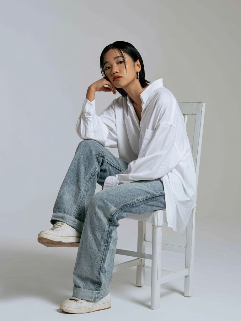 Minimalist Fashion Portrait Poster. poster — photography art