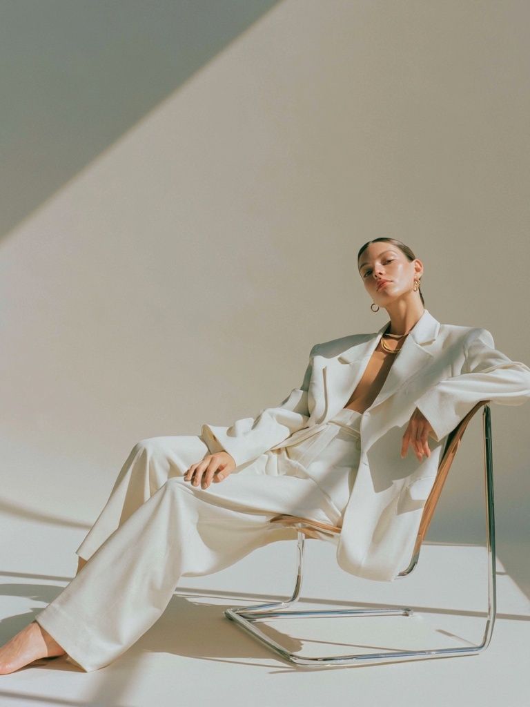 Minimalist Fashion Portrait Poster. poster detail