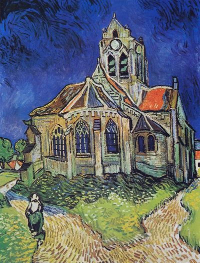 Vincent van Gogh 's Church.
