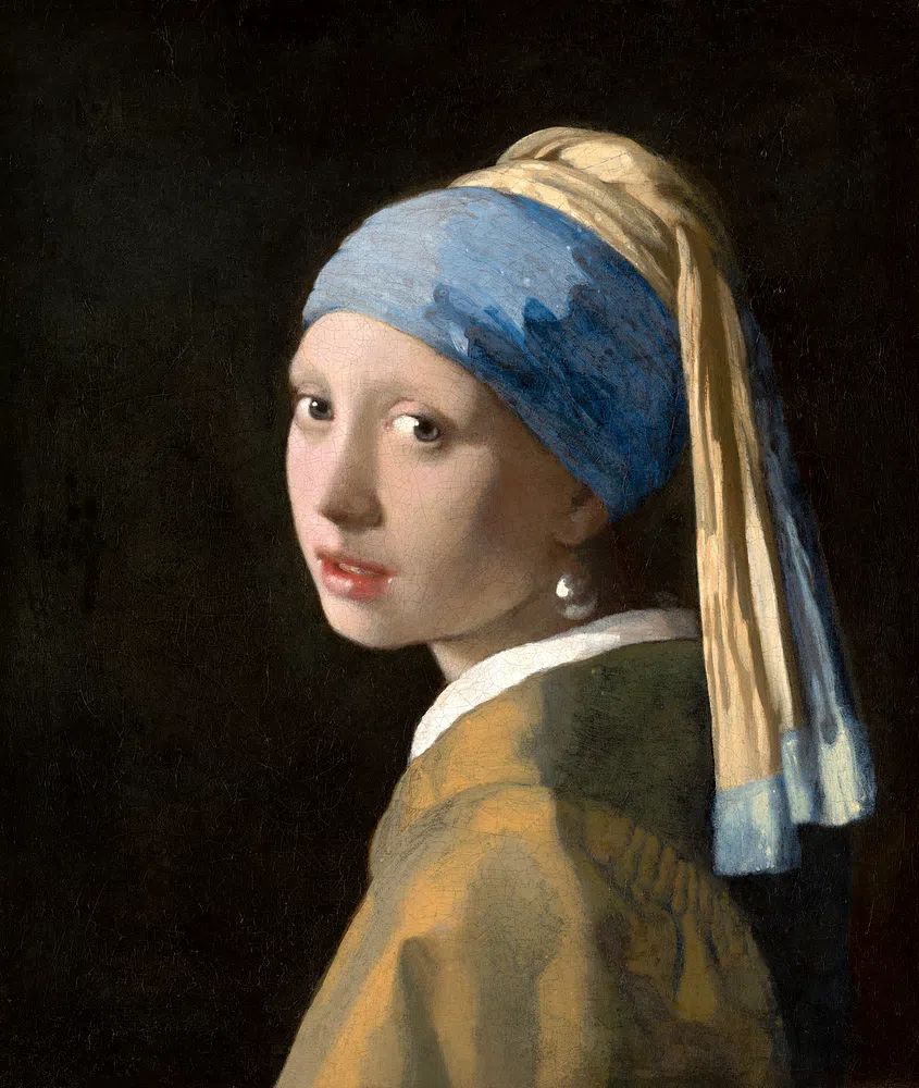 Girl with a Pearl Earring — Fine Art Print. poster detail