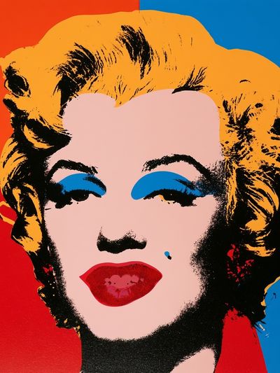 Marilyn Pop Art Poster.