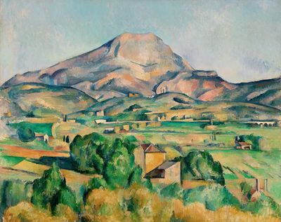 Mont Sainte-Victoire (La Montagne Sainte-Victoire).