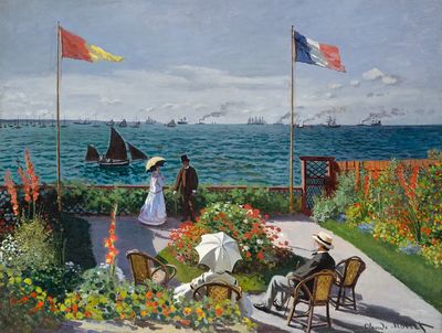 Garden Sainte-Adresse Claude Monet.