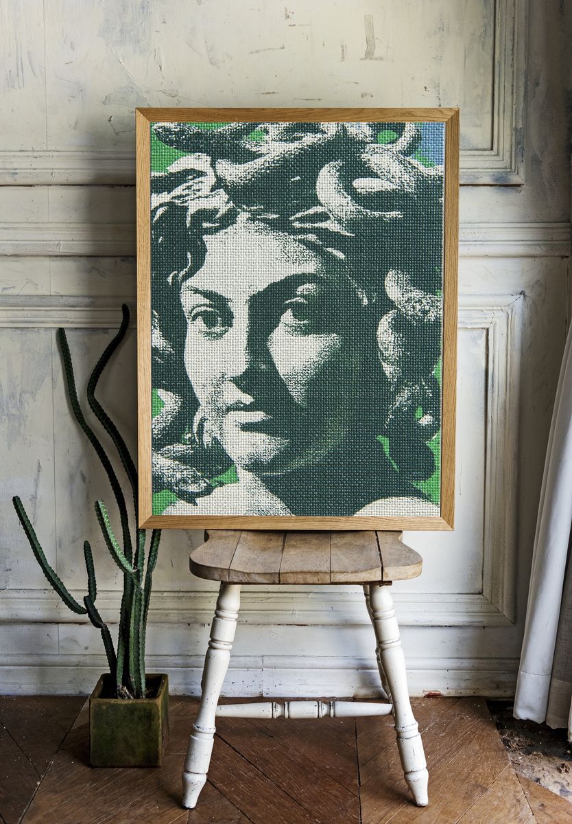 Marilyn Monroe Pop Art Poster. — room view 1