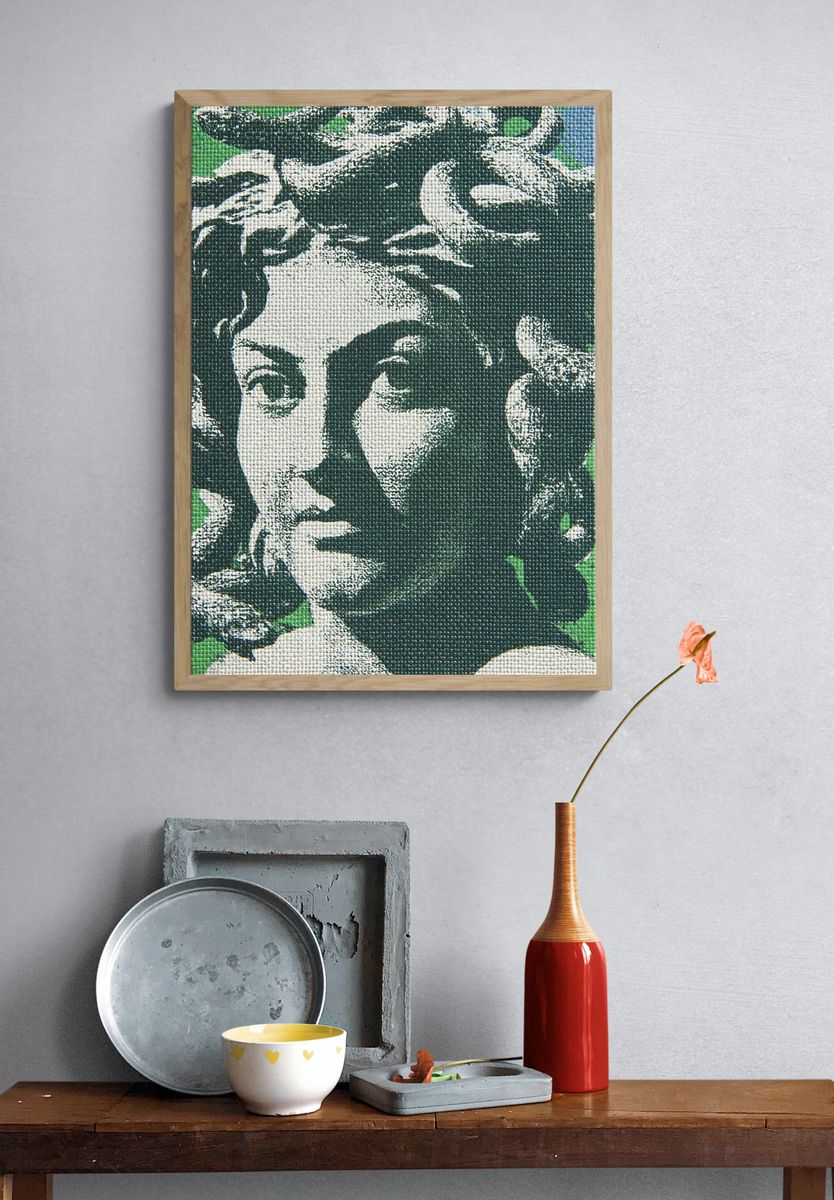 Marilyn Monroe Pop Art Poster. — room view 3